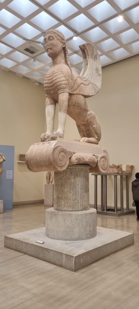 Sphinx statue